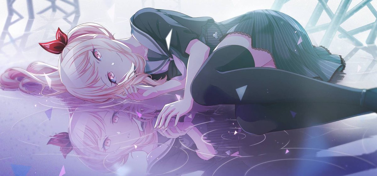 noEpwQtrOSN's tweet photo. この2人、水の波紋の向き合わせたら、ハイライトの無い瑞希の方が、泣いてる絵名(今回の方)で、逆が笑ってる瑞希って事は、今後に笑ってる絵名が来て、お互いずっと笑い合ってハッピーエンドとかにならないかな
花言葉も折れたバラなら死を望むだけど、枯れたバラなら生涯を誓う(永遠の愛)って意味だし https://t.co/n2jiapOP0W