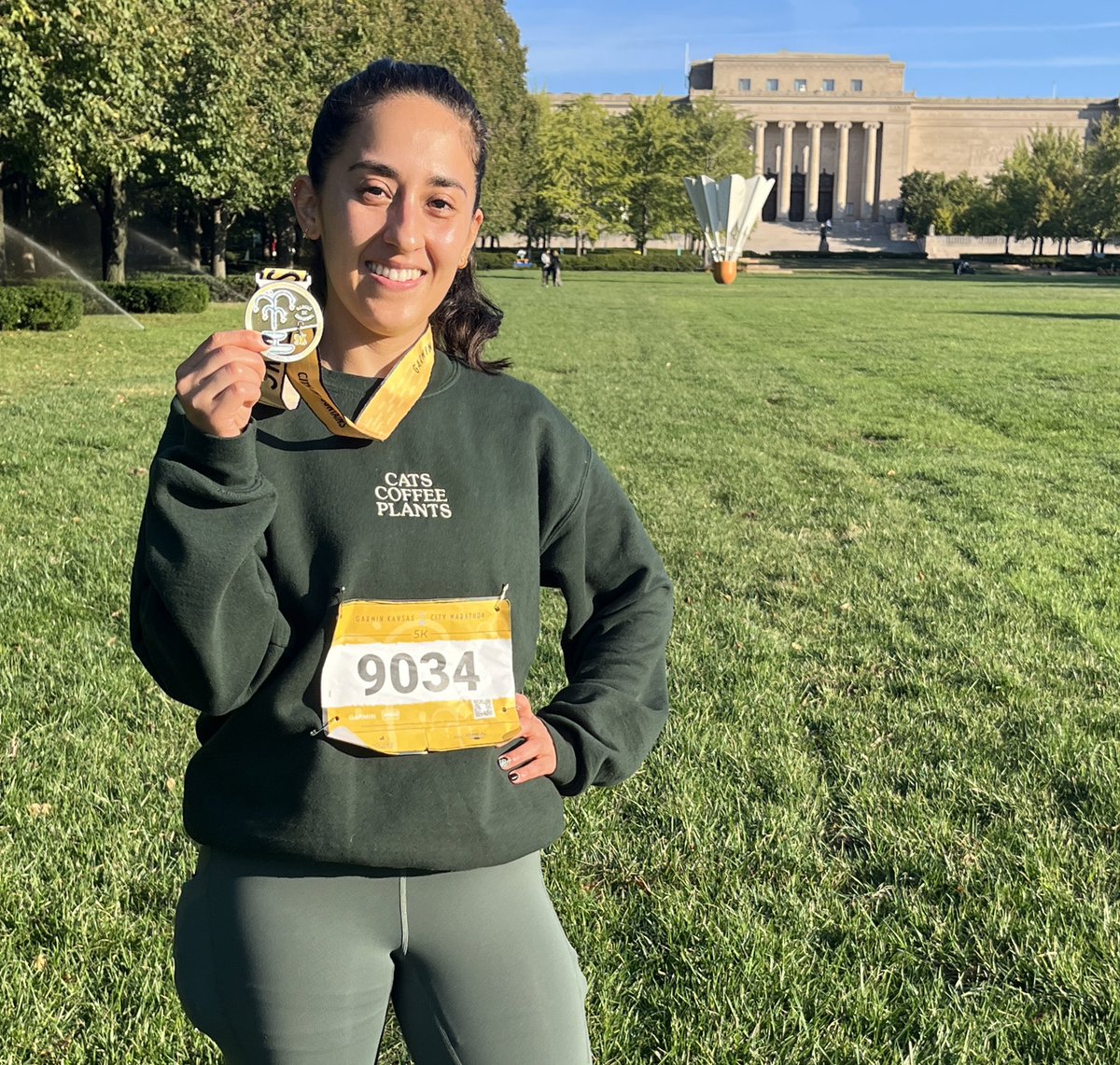 shortlittlekidd's tweet image. Ran the 5k @KCMarathon! Broke 30min, a PR for me! 🥹♥️🏃🏽‍♀️ #runforfun