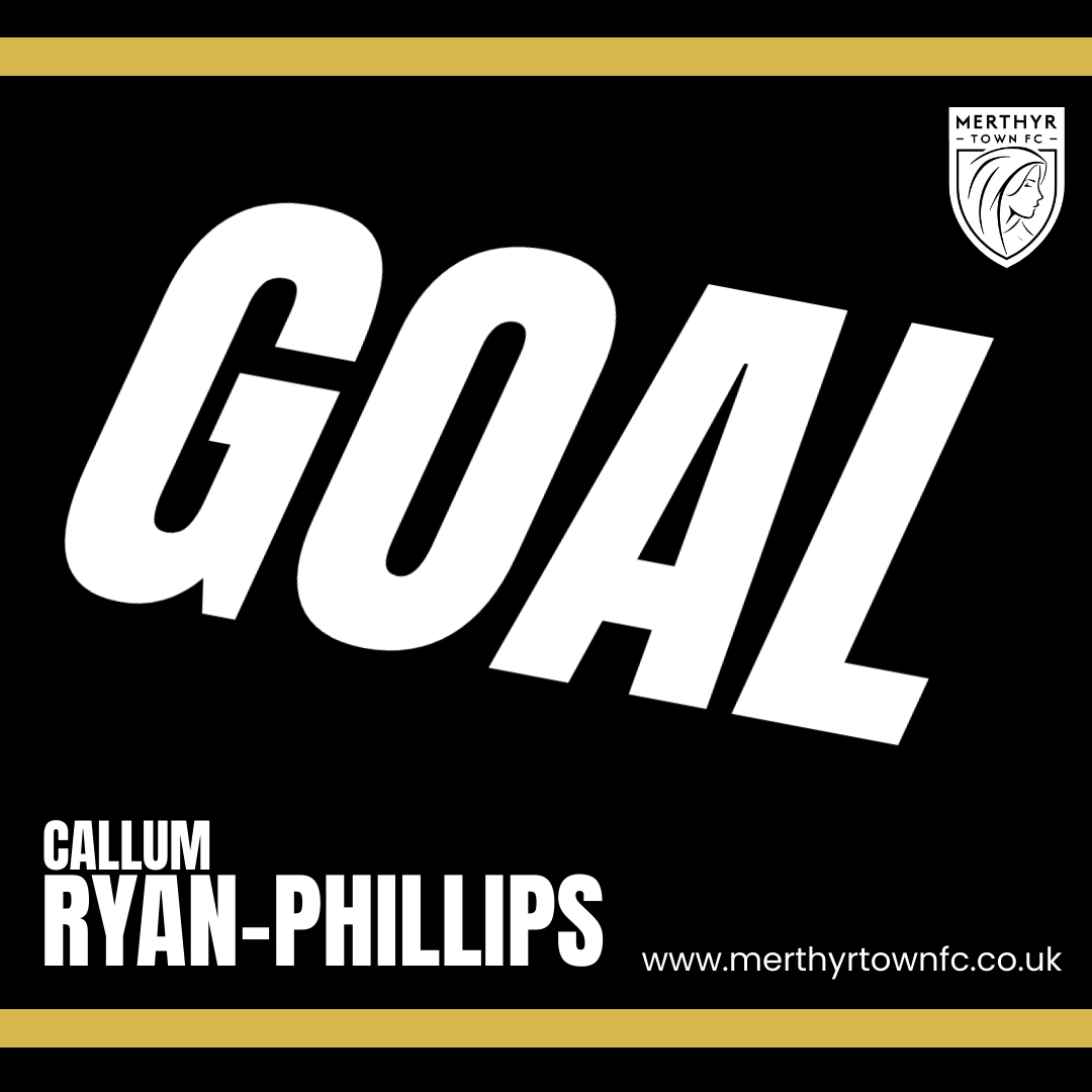 MerthyrTownFC's tweet image. GOOOOOOAL!

42' | Some great work by Twamley down the right side, pulling the ball across goal for Ryan-Phillips who gets the equaliser from close range.

(1-1)

#OurTownOurClub