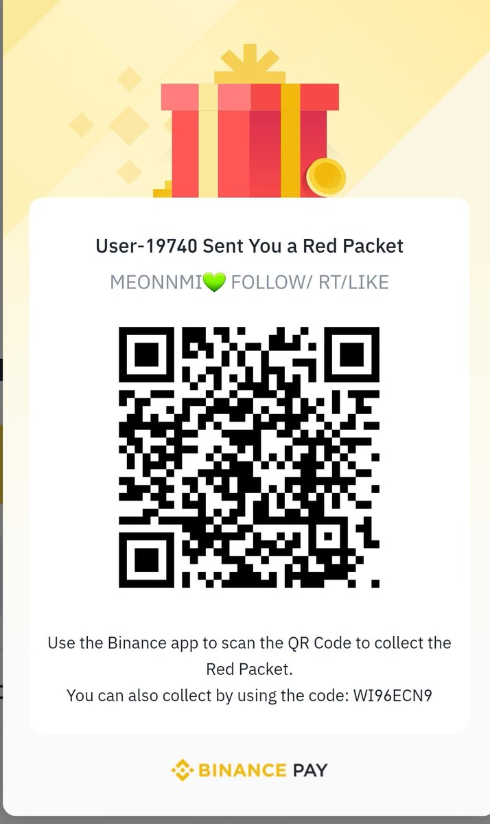MEONNMI's tweet photo. Hello GUYS 👋 👋 👋 

CRYPTO BOX 

ONLY 10. PPL

NOT 🪙 

Code
👇👇👇👇👇
^WI96ECN9^

GOOD LUCK 

PLEASE, FOLLOW 🙏 RT 🙏 LIkE  💚💚💚

MEONNMI 💚 

...... https://t.co/rpe4ZzqYHS