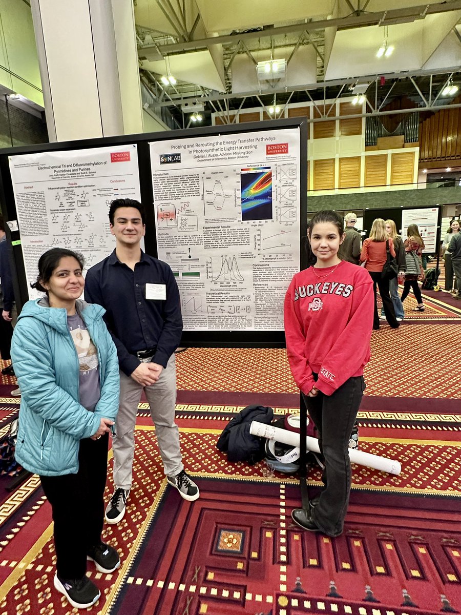 Minjung Son (@minjung_son) on Twitter photo Congrats to our superstar undergrad Gabriel Russo <a href="/BUChemistry/">BU Chemistry</a> on his first-ever poster presentation at the UROP symposium! #proudPI Congrats to our superstar undergrad Gabriel Russo <a href="/BUChemistry/">BU Chemistry</a> on his first-ever poster presentation at the UROP symposium! #proudPI