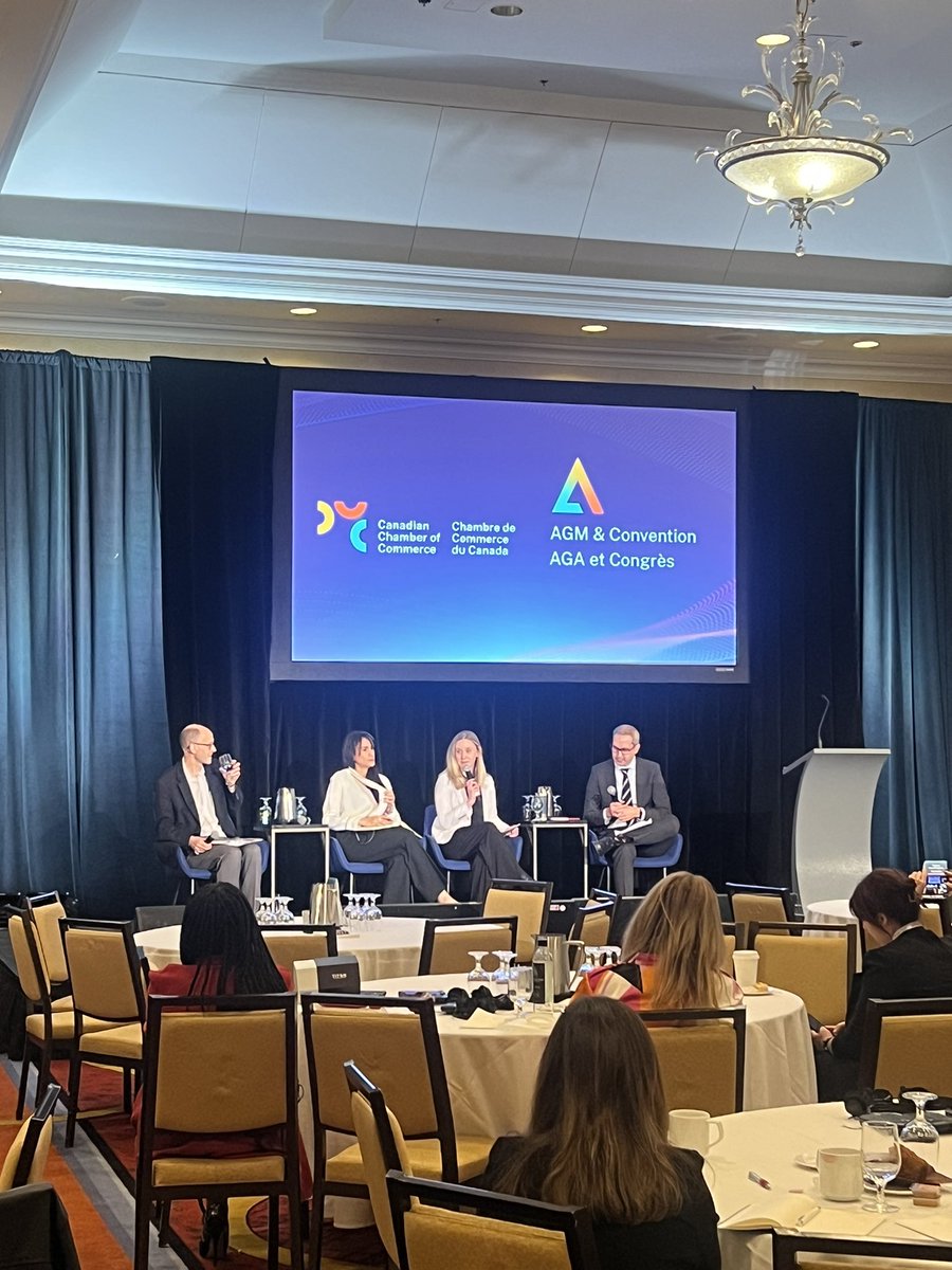 Lindsay Fernandes (@lindsaydoucet) on Twitter photo Shaena Furlong from the <a href="/richmondchamber/">Richmond Chamber</a> is representing BC small businesses well on this panel, speaking about the challenges & opportunities BC SMEs face in the current economic climate. <a href="/CdnChamberofCom/">Canadian Chamber of Commerce</a> #CCCAGM24
<a href="/atl_econcouncil/">Atlantic Economic Council</a> Shaena Furlong from the <a href="/richmondchamber/">Richmond Chamber</a> is representing BC small businesses well on this panel, speaking about the challenges & opportunities BC SMEs face in the current economic climate. <a href="/CdnChamberofCom/">Canadian Chamber of Commerce</a> #CCCAGM24
<a href="/atl_econcouncil/">Atlantic Economic Council</a>