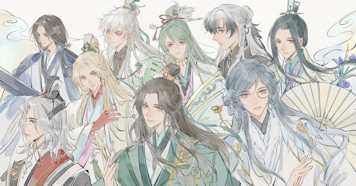 #代号鸢 
美人们