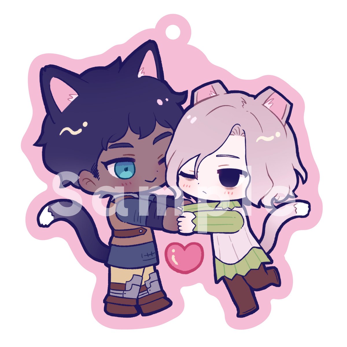 カブミス以外のキャラも少し出てきたりスタンプ風のページがあったりとなんでもありな感じです 新刊はBOOTHで通販するのでページ準備でき次第Xでご報告します🙇‍♂️
アクキーも現物届き次第ここに繋げます…!現地頒布のみ500円です
無配はカブミスのプリ風シールなのでよかったらもらってください～～～ 