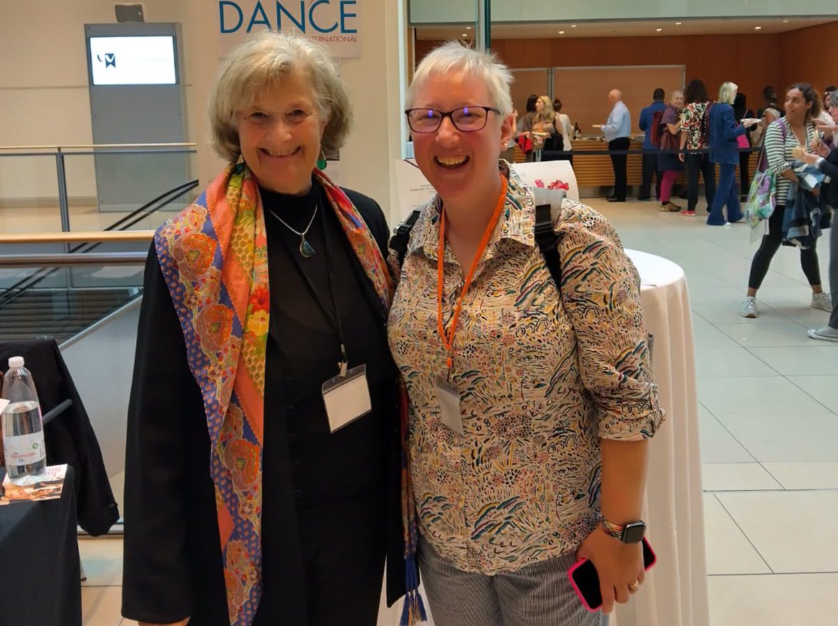 Great to catch up with the lovely <a href="/DrTwitchett/">Dr Emily Twitchett</a> today!

<a href="/IADMS/">IADMS</a> 

#SiDI #safeindance #IADMS