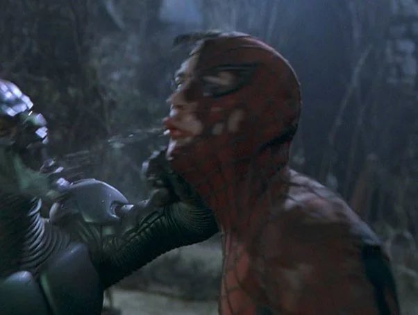 This is probably one of the most brutal hand to hand battles in a comic book film!