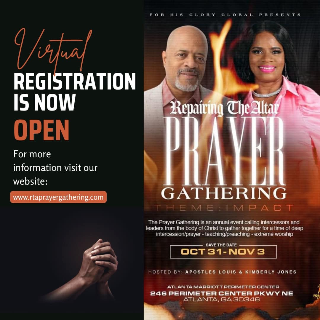 kimjonesglobal's tweet image. Did you hear that VIRTUAL ATTENDANCE is now available? 
Like, tag, and share this AHHH-MAZING opportunity to connect with other #intercessors and #prayerwarriors you know would benefit from this pour! #ImRegisteredRTA2024 #ImOnMyWay2RTA