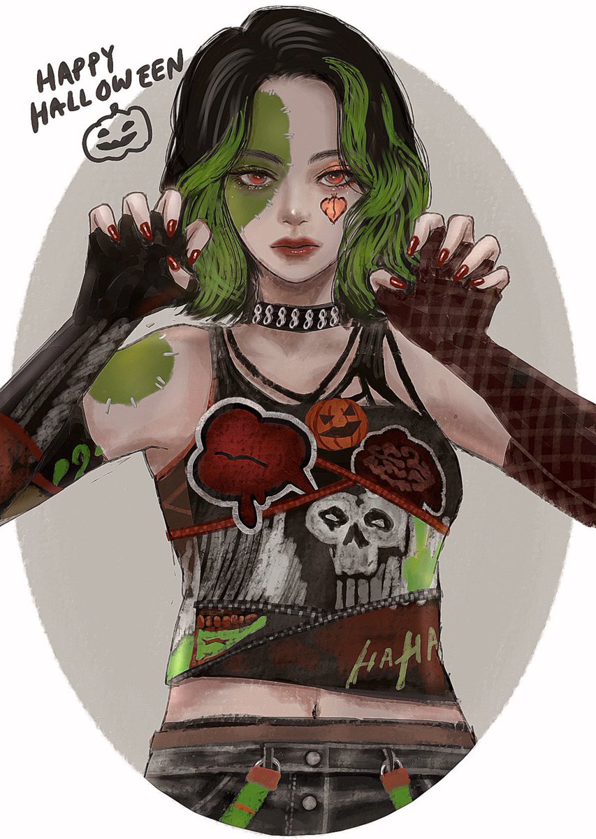 🎃🧟‍♀️💋