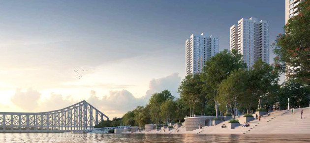 lofITechie's tweet photo. Howrah City gets its tallest residential project with the launch of PS Sansara.

🏗️ 5 towers of G+44

📸 Artists impression of the project 

#psgroup #howrah #sansara https://t.co/aUHOO9Abjq
