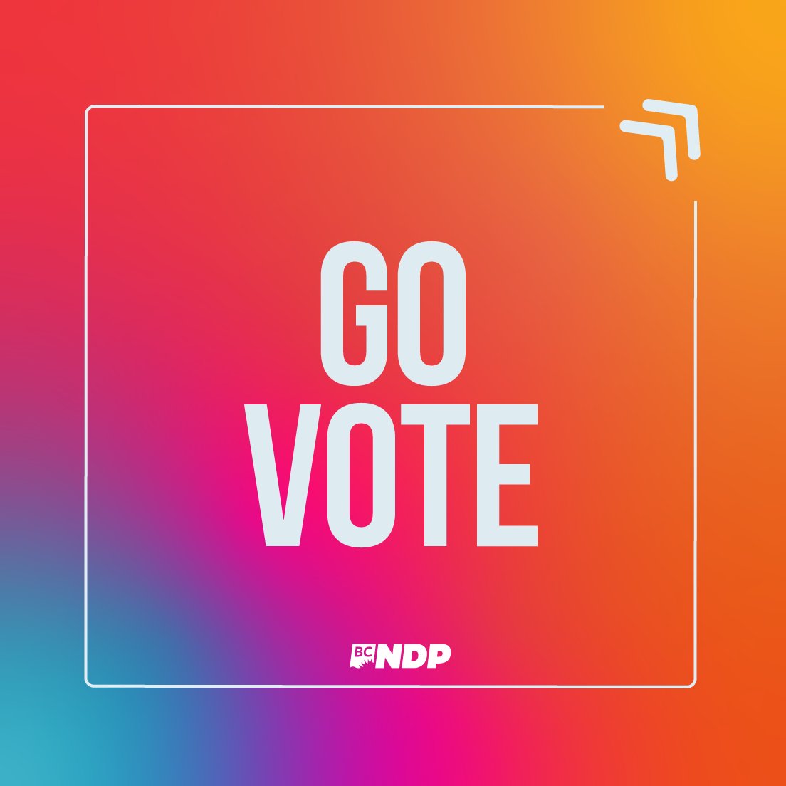 BC, today’s the last day! Get out there and vote! 
This is the most important provincial election in a generation.

wheretovotebc.ca