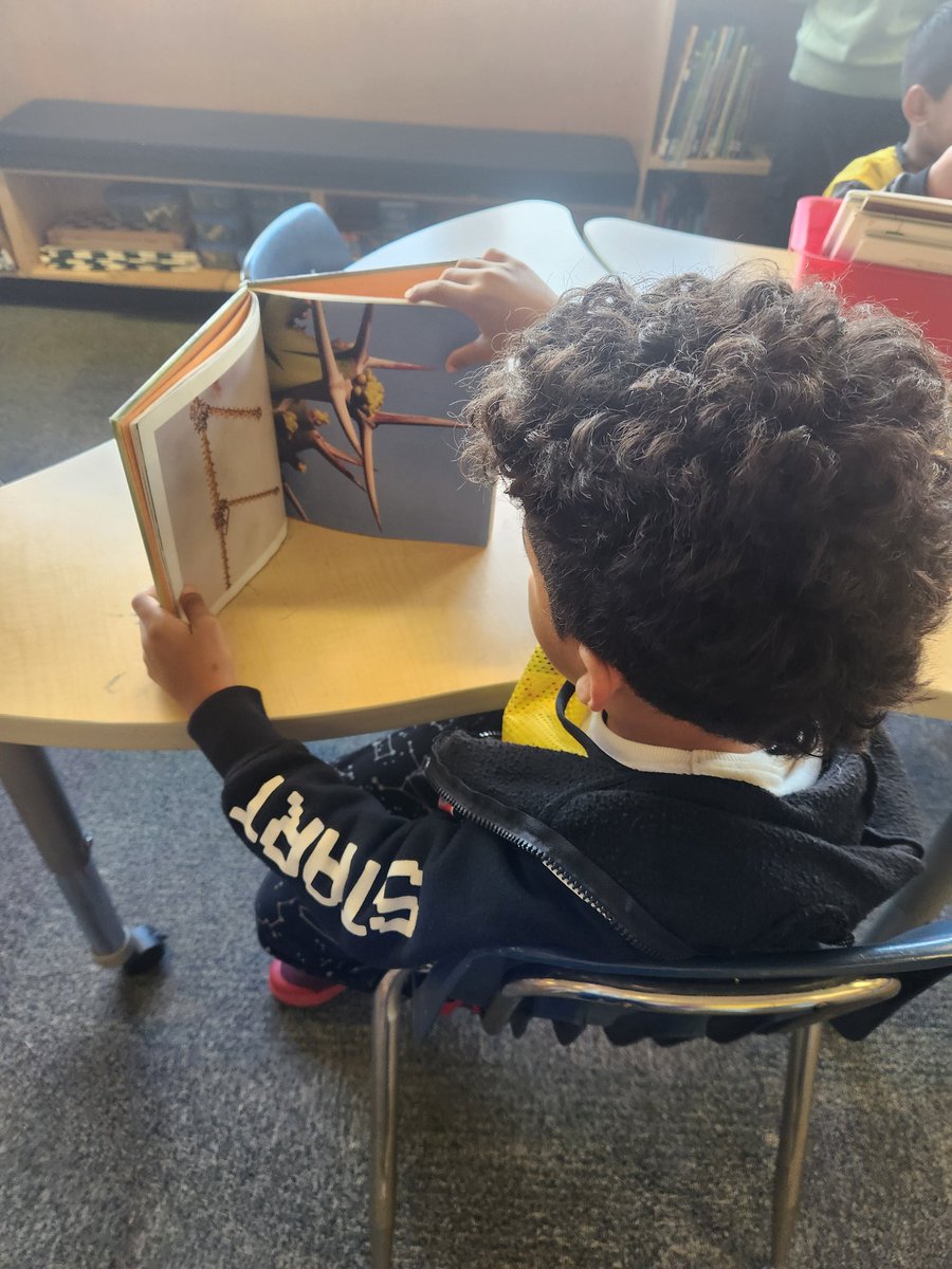 This week, <a href="/jamesardielelem/">James Ardiel</a> kindergarteners learned that our library books have a home with other books that have the same letter sticker. We then did lots of letter exploration. #sd36tl #sd36learn