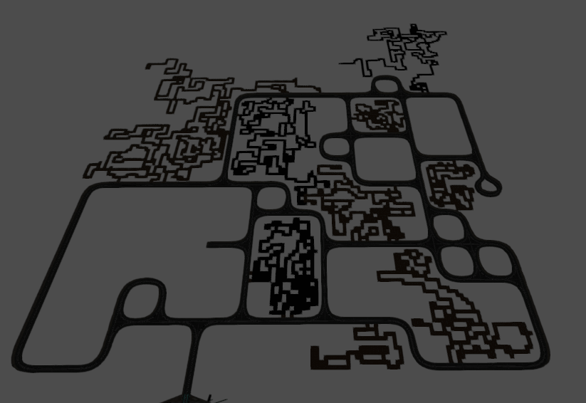 dev_maridany's tweet photo. Game, Lost Anomaly:
> Top view of the procedurally generated map.
> Around 2 x 2 km
> Work-in-Progress  

#Godot #GodotEngine #MadeWithGodot #LostAnomaly #GameDev #IndieDev #GodotGame #IndieGame #Procedural #ProceduralMap #ProceduralGame #MapGeneration #IndieGameDev #WIP https://t.co/V66mXune3Z