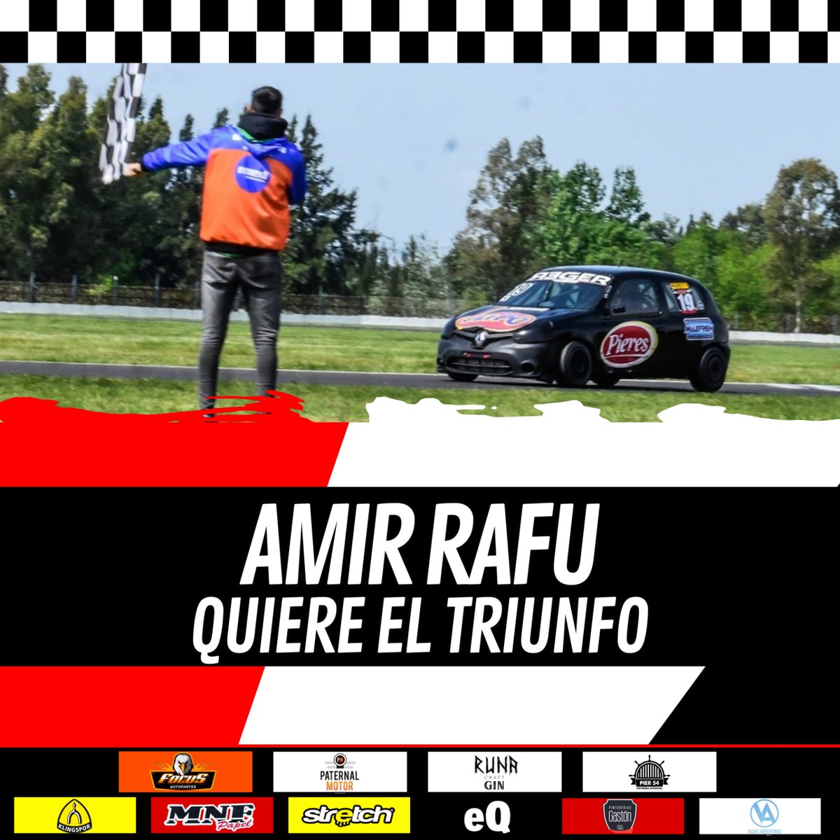 QUIERE EL TRIUNFO
Amir Rafu pudo ser protagonista en la última cita y obtuvo un podio importante, por lo apunta a ir en búsqueda del escalón más alto del podio, que aún no conquistó en esta temporada.