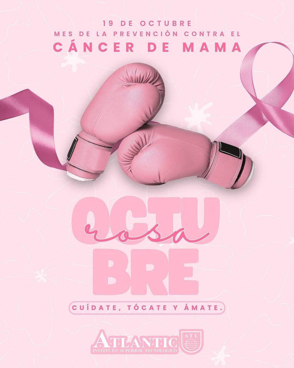 🎗 Día de la Prevención del Cáncer de Mama

📍Hoy, 19 de octubre, en #InstitutoAtlantic, nos unimos en la lucha contra el cáncer de mama, recordando la importancia de la detección temprana y la concienciación. 💪

#DíaDeLaPrevención #CáncerDeMama
#Cuidate #AtlanticSeUne