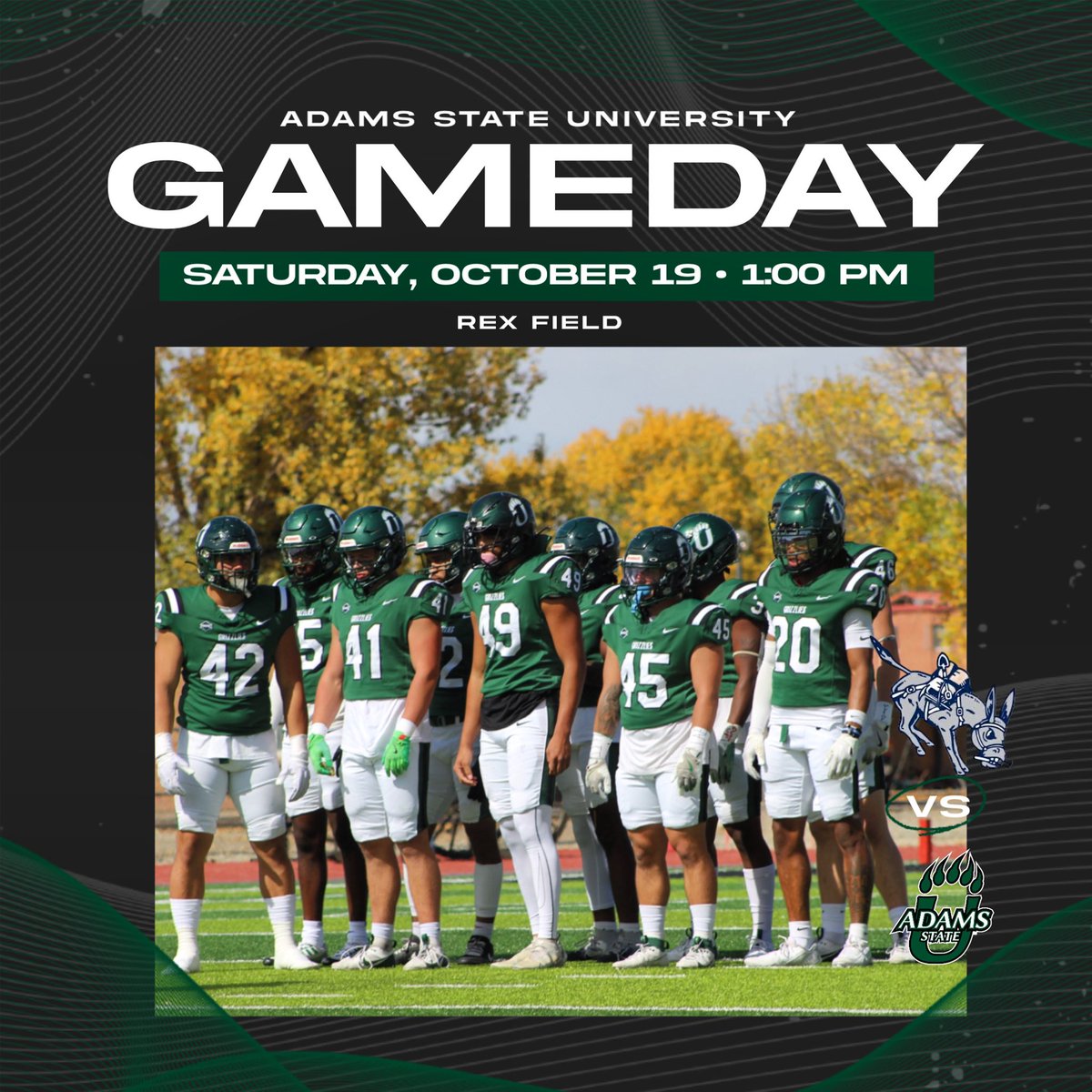 Wake up Grizz Nation! It’s GAMEDAY!! 
•
📍: Alamosa, Co. 
📺: RMAC Network 
⌚️: 1pm