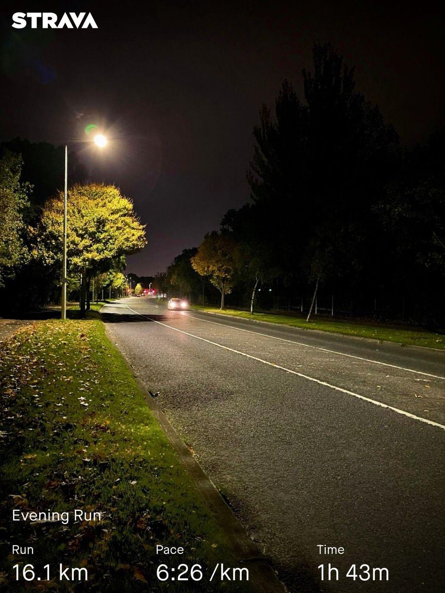 liyantwt's tweet photo. Brehon Field Road, Dublin

[ 16.1km, 6:26/km ] https://t.co/zwfvKGI7nO