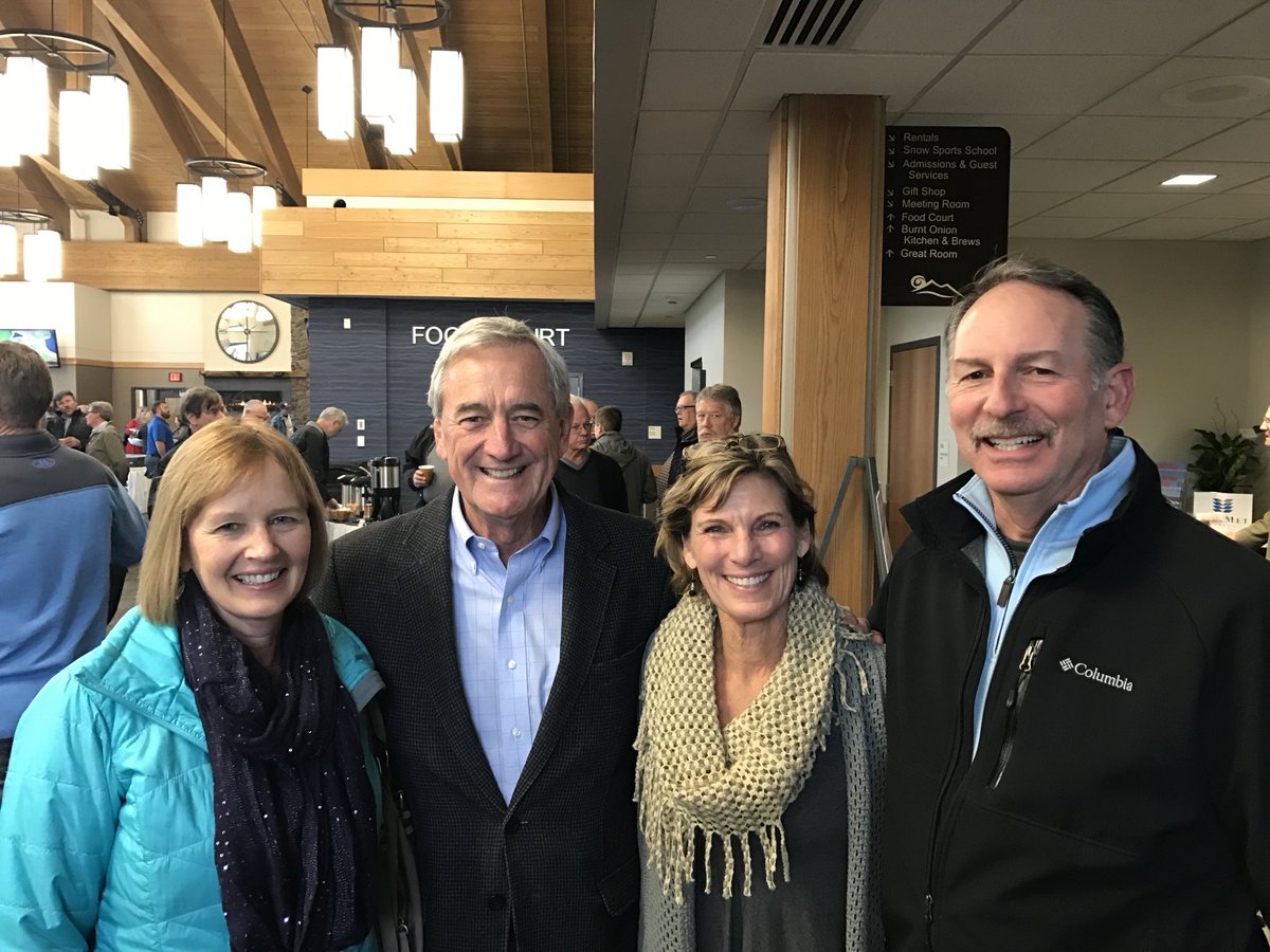 Rick Nolan with his daughter, my wife Delanie and me at the grand opening of the lodge convention hall at Giants Ridge. He was a compassionate, smart, hard working and loyal Ranger that I was lucky to know and support. RIP Congressman.