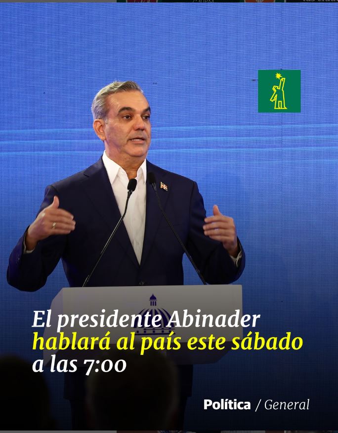 DiarioLibre's tweet image. 📰 |#ActualidadDL| La confirmación de la alocución del presidente Abinader llega en medio de intensas críticas hacia el proyecto de reforma fiscal, que ha generado el rechazo de todos los sectores de la sociedad. 

🔗buff.ly/4ePuBuv

#DiarioLibr
