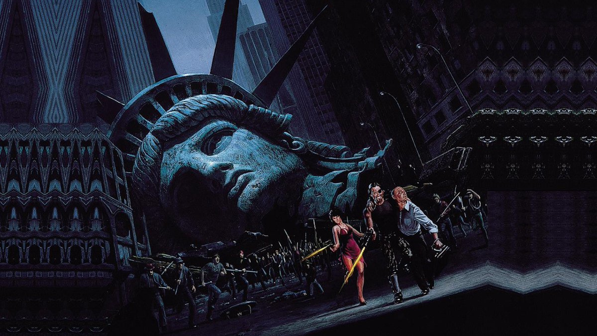 Aquí va una de Sci-Fi 🔥 "Escape From New York" de 1981 dirigida por John Carpenter. 

En una ciudad futurista sórdida, Escape from New York es una película peculiar y entretenida, con acción emocionante y rarezas extravagantes. 🍿