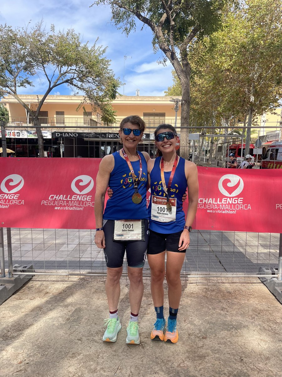 Standard mother and daughter shenanigans. Thank you <a href="/ChallengeFamily/">Challenge Family</a> for an awesome weekend in Mallorca 💃🏻 🏆