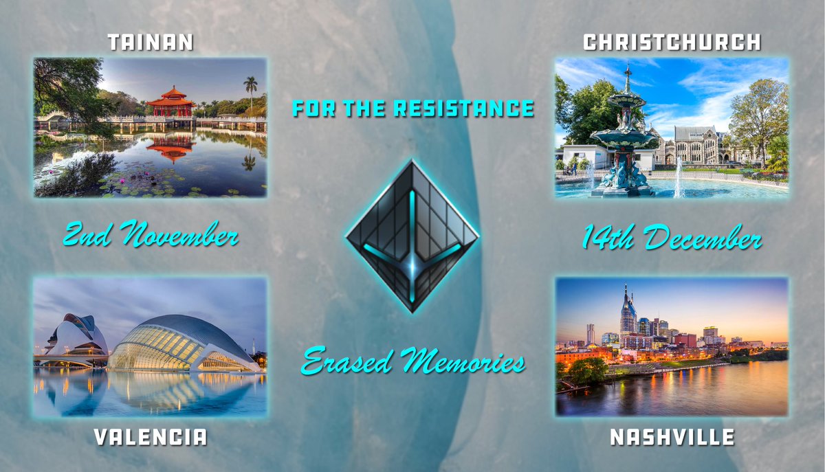 RGNNticker's tweet photo. Awesome Resistance Agents,

the Q4 Anomaly Season is imminent and the Global Resistance needs your help in preventing the Enlightened from destroying Erased Memories!

Read the latest operation brief: https://t.co/Hf9XNoCRWy

See you in battle! #ErasedMemories https://t.co/mZy7PNhEGQ