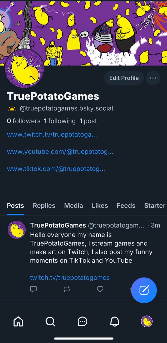 truepotatogames's tweet photo. Well look what I did 👀 https://t.co/Lujtz16Ci5