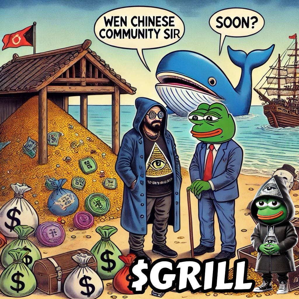 Grillumunatium's tweet photo. @rovercrc The Bitcoin bull run won't start a Grilluminati bull run, it's already started. 🔥 $GRILL #Bitcoin # Grilluminati https://t.co/3Ci30dlXID