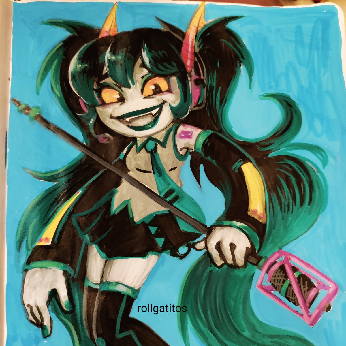 Altern1a 1s m1ne!
#hatsunemiku #Homestuck