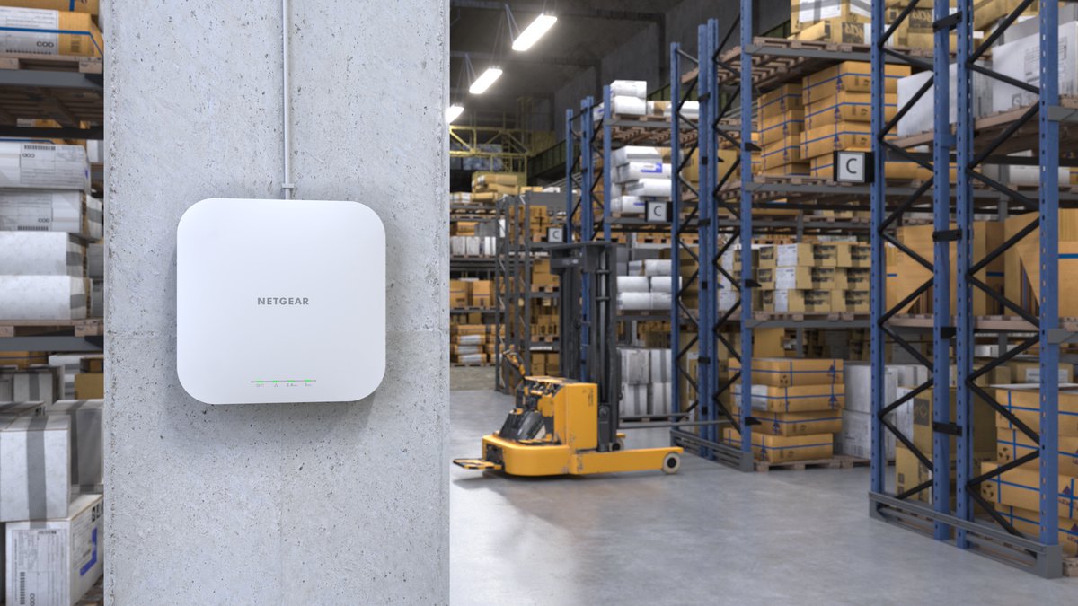 sfm_inc's tweet image. Optimisez vos opérations d&apos;entrepôt avec le puissant point d’accès Wi-Fi 6 WAX610PA de @NETGEAR. Améliorez votre réseau! Contactez votre représentant SFM ou votre détaillant NETGEAR
#avtweeps #proav #avpros #audiovisual #avsolutions #avinstall #specialistav #audiovisualservices