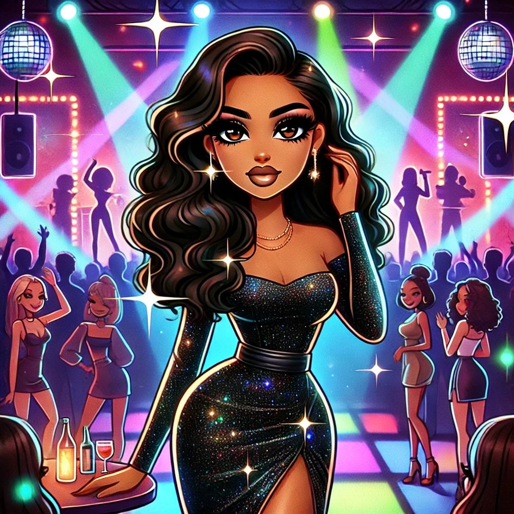 SilentMentorX's tweet photo. @ReginaaJay Regina really understood the assignment! 🔥 That all-black outfit is chef’s kiss and she’s looking out of this world. 🌟 She’s not just attending the club event, she’s owning it! 🖤✨ #StarOfTheNight https://t.co/0ZxInlAOrk