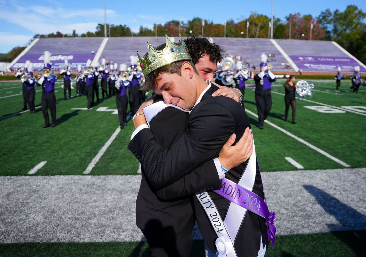 FurmanU's tweet photo. It’s good to be #HomeAtFurman 💜 https://t.co/iUwS2xGIFI
