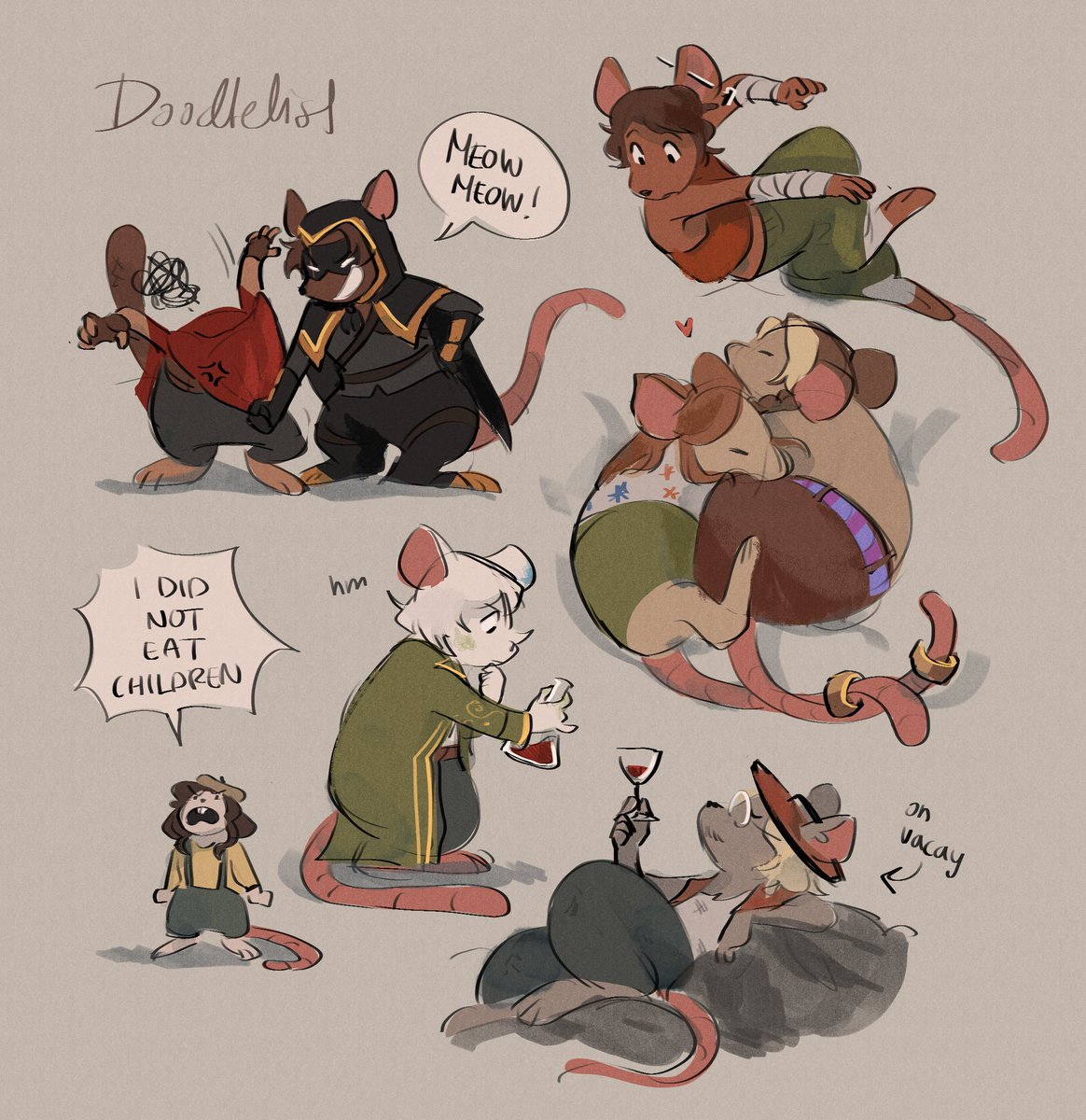 Doodle_list's tweet photo. Rats rats we're the rats
#RatsInParis #RatsSMP #ratssmpfanart https://t.co/CHkdMbiTGR