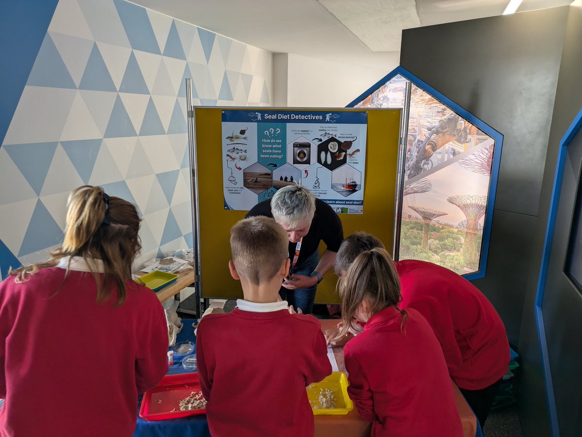 We've had a fantastic couple of days here in Cardiff at the <a href="/NERCscience/">Natural Environment Research Council</a> showcase, one more day to go tomorrow, excited to be sharing our science and training up some new seal diet detectives #exploreourplanet