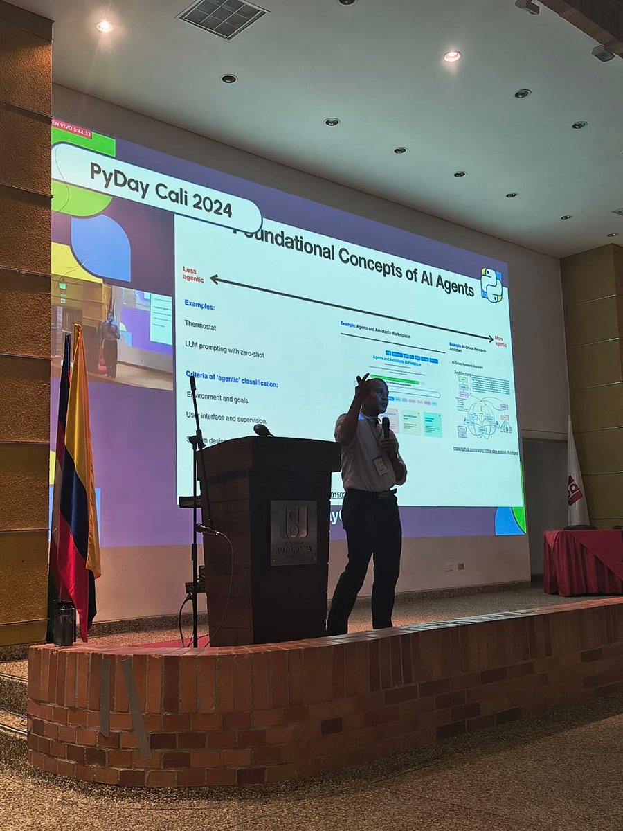pythoncali's tweet image. LLM Agents in Action: Bridging AI Theory with Real-World Applications. En vivo y en directo Hernan Benitez
buff.ly/4dVVj3l
#PyDayCali2024 #python #pythoncali