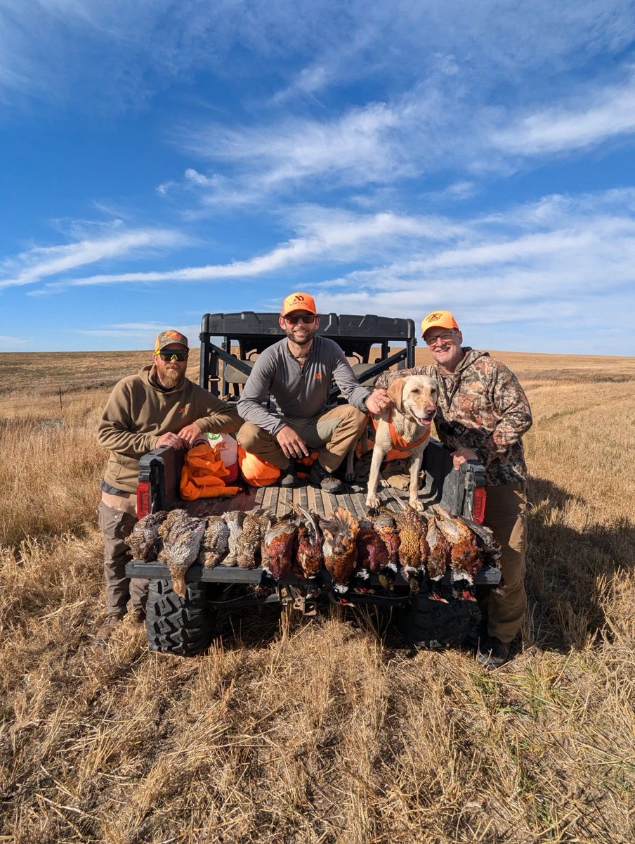 Opening Day limit Grouse &amp; Pheasan at Prairie Hills Hunting!