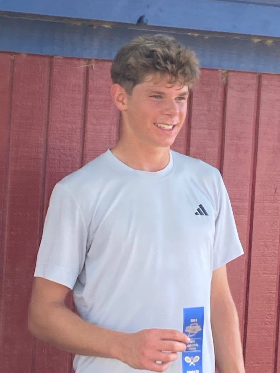 Regional Champion!

Garrett Stoltzfus won matches over the #1 singles players from Adams Central and East Noble at the Kokomo individual Regional, earning him a spot in the individual state finals next weekend.