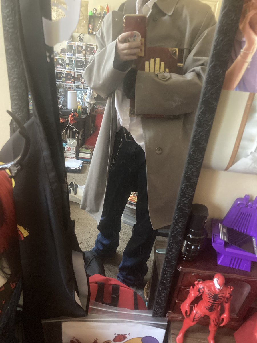 BlackhatLord's tweet photo. New cosplay in progress! #StanfordPines #GravityFalls https://t.co/xT8fSenZet