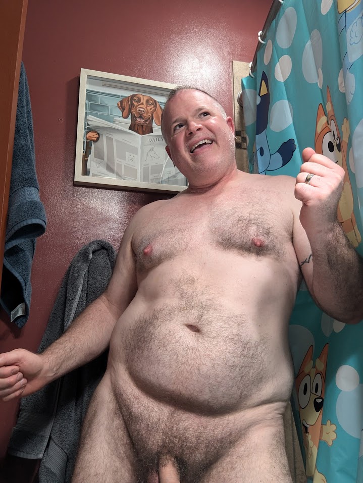 Okay, this is what happens when I dance naked to Kylie in front of the bathroom mirror.