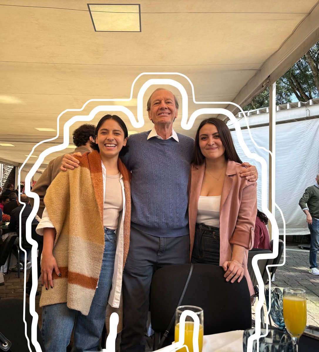 todays was the 50th birthday of the applied math undergrad program at my uni (<a href="/ITAM_mx/">ITAM</a>)🫰🏼

We all have one thing in common: our families had no idea of what we did for a living until, well, 2 years ago hahaha