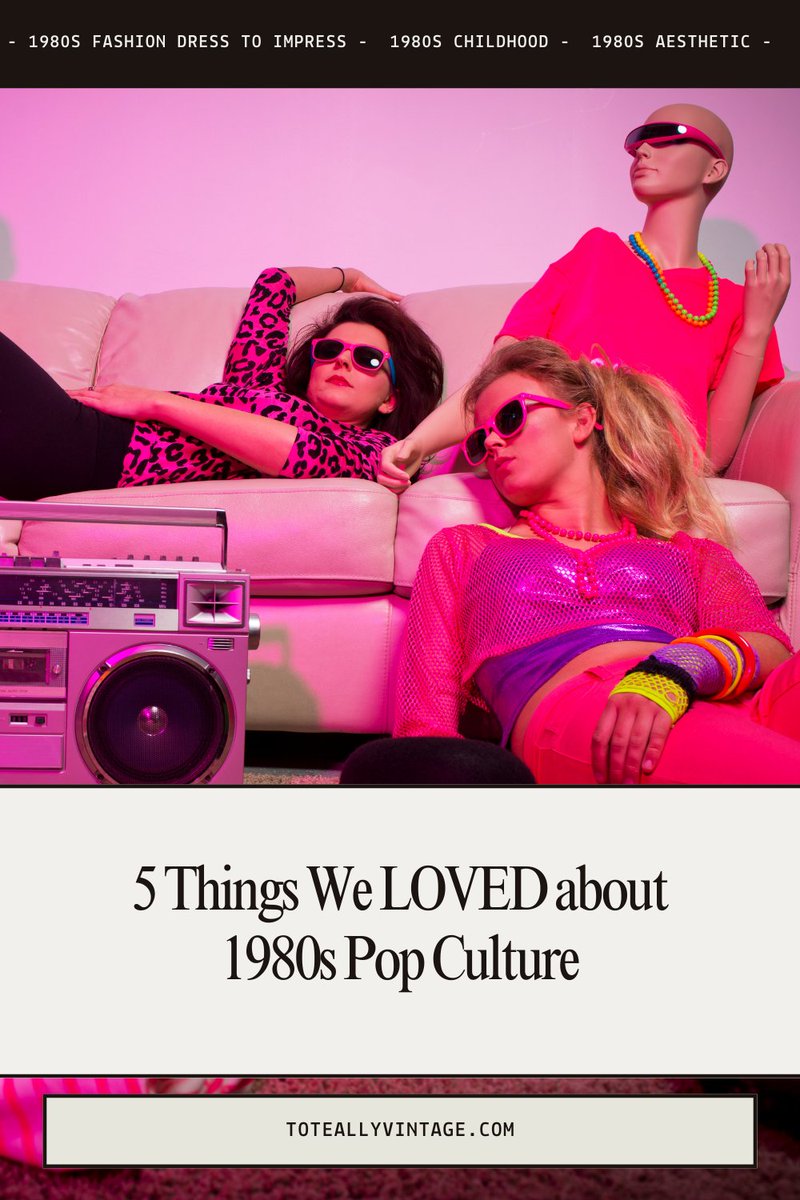 ToteallyVintage's tweet image. ** BLOG POST **
Controversial opinion... the 1980s was *the* best decade for pop culture. Agree or disagree? 

Here are my 5 reasons why we loved the 1980s... 
toteallyvintage.com/post/5-things-…

#MHHSBD #1980s #80svideogames #80skids