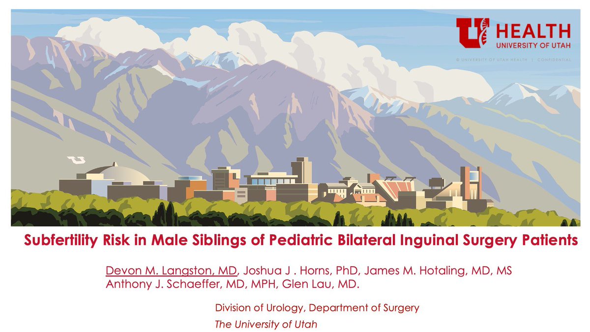 dm_langston's tweet image. If a males has pediatric inguinal surgery, what does that mean for their male siblings? Talking about it in the LGBTQ+/Oncosexology/Pain/Infertility session. #SMSNA24