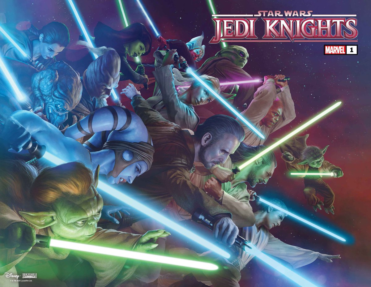 LTBeskar's tweet photo. 🔥 Lucasfilm anuncio ayer en la New York ComicCon q llegará nueva serie d cómics de los Caballeros Jedi previos al Episodio 1: Qui Gon, Yoda, Obi Wan, Yaddle, Mace Windu y Dooku como caballero Jedi
#StarWars #Jedi #Dooku #QuiGon #Yoda #ObiWan #macewindu #JediKnights #lucasfilm https://t.co/LmuRy5PjWN