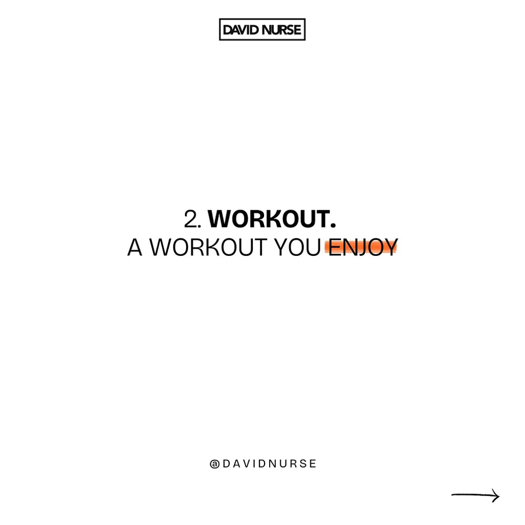 DavidNurseNBA's tweet image. 3 Things That Will Change Your Entire Day!

1. At least 5 min of quiet time in the morning. 20-30 is ideal.

2. WORKOUT! A workout you enjoy.

3, Spend time with people you enjoy being around.

#TransformYourDay #DailyWellness #MorningRoutine #FeelGoodHabits #HealthyLifestyle