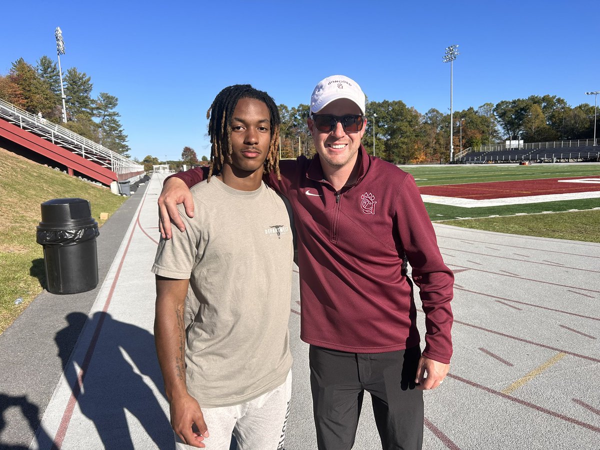 christian_steww's tweet photo. After a great visit and conversation with @CoachBlake41 i’m blessed to receive an offer from Concord University.@StreetSarrett @DaveRay304 @BeckleyFB https://t.co/hiKQ9vREbt
