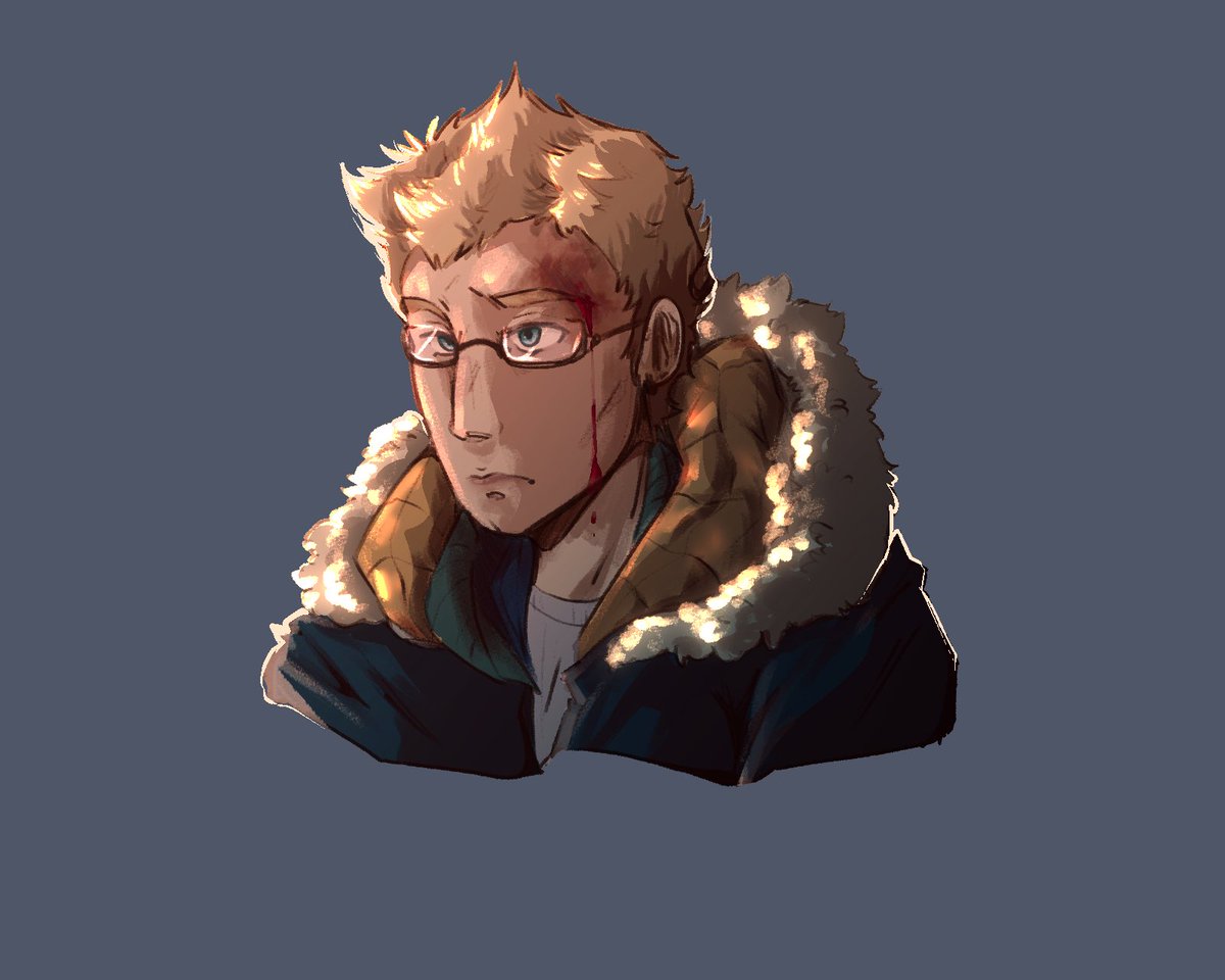 Chris Hartley Until Dawn, just one chance pls one chance I drew my fav I adore him