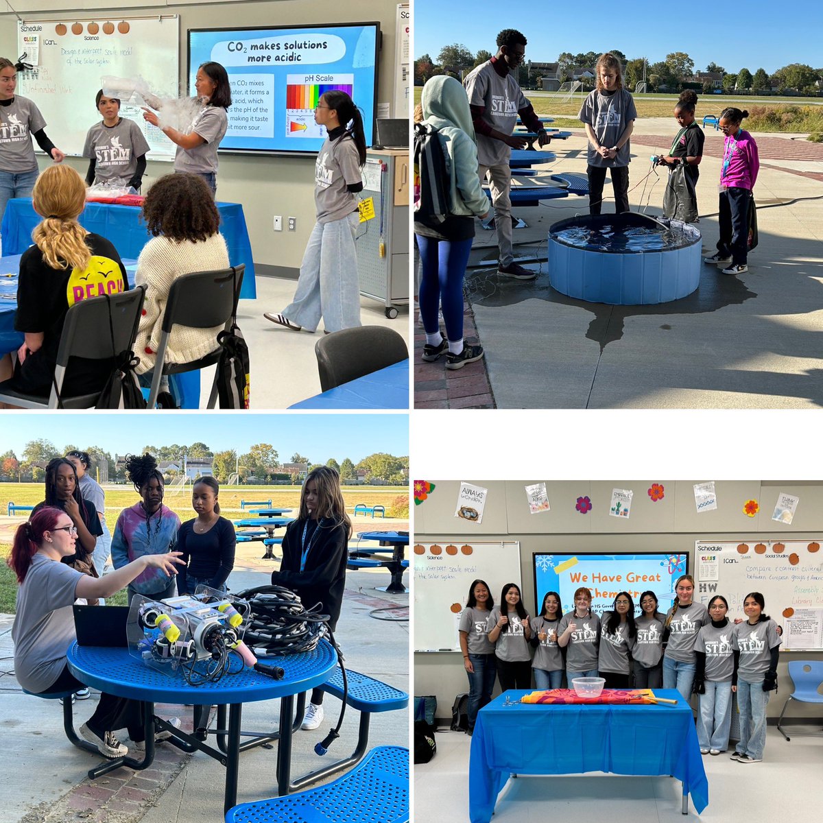 senorajenmorris's tweet image. The @LandstownEagles did a phenomenal job showcasing the many ways STEM is everywhere and that the future is STEM at the @vbschools Beach Girls Rock event. Thank you Ms. Wong &amp;amp; Ms. Johnson - the stellar Science teachers that served as sponsors. #EagleNation