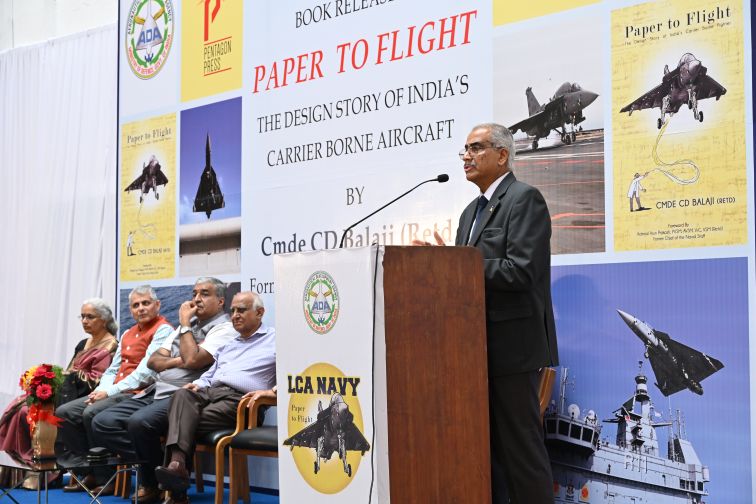 writetake's tweet photo. #Paper2Flight #P2F 🇮🇳 | Press Release
Book on LCA Navy ‘Paper to Flight’ released; It will inspire future brains, say aerospace experts
Bengaluru, Oct 19: Paper to Flight, a book that captures the design story of India’s carrier-borne fighter (LCA Navy), authored by former ADA Director Cmde C D Balaji (Retd) was released on Saturday in city. The book, published by Delhi-based Pentagon Press, is the first ever book on the LCA Navy programme, developed jointly by ADA, HAL and the Indian Navy.
Proud of the team: Dr Aatre
Speaking on the occasion, Dr V K Aatre, former DRDO chief, recalled the early days of the programme right from moving the Cabinet note for approval. “I remember having asked the ADA team to prepare a chart for programme monitoring, which was very crucial. The naval project gave us so much insights that paved way for several technological breakthroughs. I am proud that our team successfully developed many critical systems for naval LCA, including the landing gear and arrester hook,” Dr Aatre said.
Book a delight: Guru Kota
Dr Kota Harinarayana, former ADA Director, listed out how the Indian Navy backed the naval programme right from the word go. “I was lucky to go through the manuscript of Paper to Flight. The book will be a delight for future generations, considering it has captured every aspect of a complex programme in detail and in a language easily understood by the layperson,” Dr Kota said.
Fortunate to be part of NLCA: Balaji
Author of the book Cmde Balaji (Retd) started by acknowledging support of various entities for the LCA Navy programme. He said that he was fortunate to have been part of the entire journey right from obtaining the Cabinet approval in 2003 right up to its flight test stage.
“When the programme started, it was anticipated that the changes from the IAF version to the Naval version would be of the order of 15 to 20 per cent. This assumption turned out to be flawed and had to go through significant changes,” Cmde Balaji (Retd), said.
He recounted examples of the changes to the landing gear, arrester hook installation, structure among others during his talk. He also recounted development of special test facilities, like the aircraft structural rigs, the Shore Based Test Facility at Goa and the like.
Rama Balaji, wife of Cmde Balaji (Retd) and Cdr Karthik Balaji, son of the author read a few passages from the book. Sonali K Balaji, who designed the cover of the book, was also present.
J Jadhav, DG (ADA), spoke about the inspiring content in the book and said that it would be a useful guide to the next generation of scientists and engineers.
Rajan Arya, CEO of Pentagon Press spoke about his experience in bringing out Paper to Flight. He hoped that this would spread the message among the public about typical challenges in indigenous design and development.
Bold undertaking: Admiral Arun Prakash
Former Chief of Naval Staff (CNS) Admiral Arun Prakash (Retd) said in a message that the LCA Navy project was unique in many respects. “Conversion of a shore-based aircraft into a carrier variant was, a bold undertaking, fraught with risk and uncertainty; a challenge that not many organizations would have taken up. The ultimate success of this undertaking has demonstrated the confidence and ingenuity of Indian designers, engineers, scientists and flight-test personnel,” Admiral Arun Prakash said.
Inspiring Balaji: Mao
Cmde Jaideep Maolankar (Retd), former Chief Test Pilot of LCA Navy, spoke about the joint struggles of the team in developing the aircraft. “Cmde Balaji’s single-minded focus for the programme despite significant challenges is something everyone should emulate,” Cmde Mao (Retd) said.
The launch also saw very emotional moments when the author handed over a copy of the book to his mother Amrita Devnath (88).
Key officials from DRDO, ADA, HAL, Indian Navy, Indian Air Force, NAL, private industries and IDSA (Delhi) were present during the launch.
The book is priced at Rs 995 and is available on both Amazon and Flipkart.
Media queries: cdbalaji@gmail.com | rajanaryaa@gmail.com
#Avgeeks #GuruKalam #GuruKota #GuruSomanth #RKSBhadauria #LCA #LCANavy #NLCA #Tejas #DRDO #ADA #CDBalaji #HAL #MadeInIndia
@indiannavy @DRDO_India @tarmakmedia @billionbeatz @HALHQBLR @bharatrakshak
