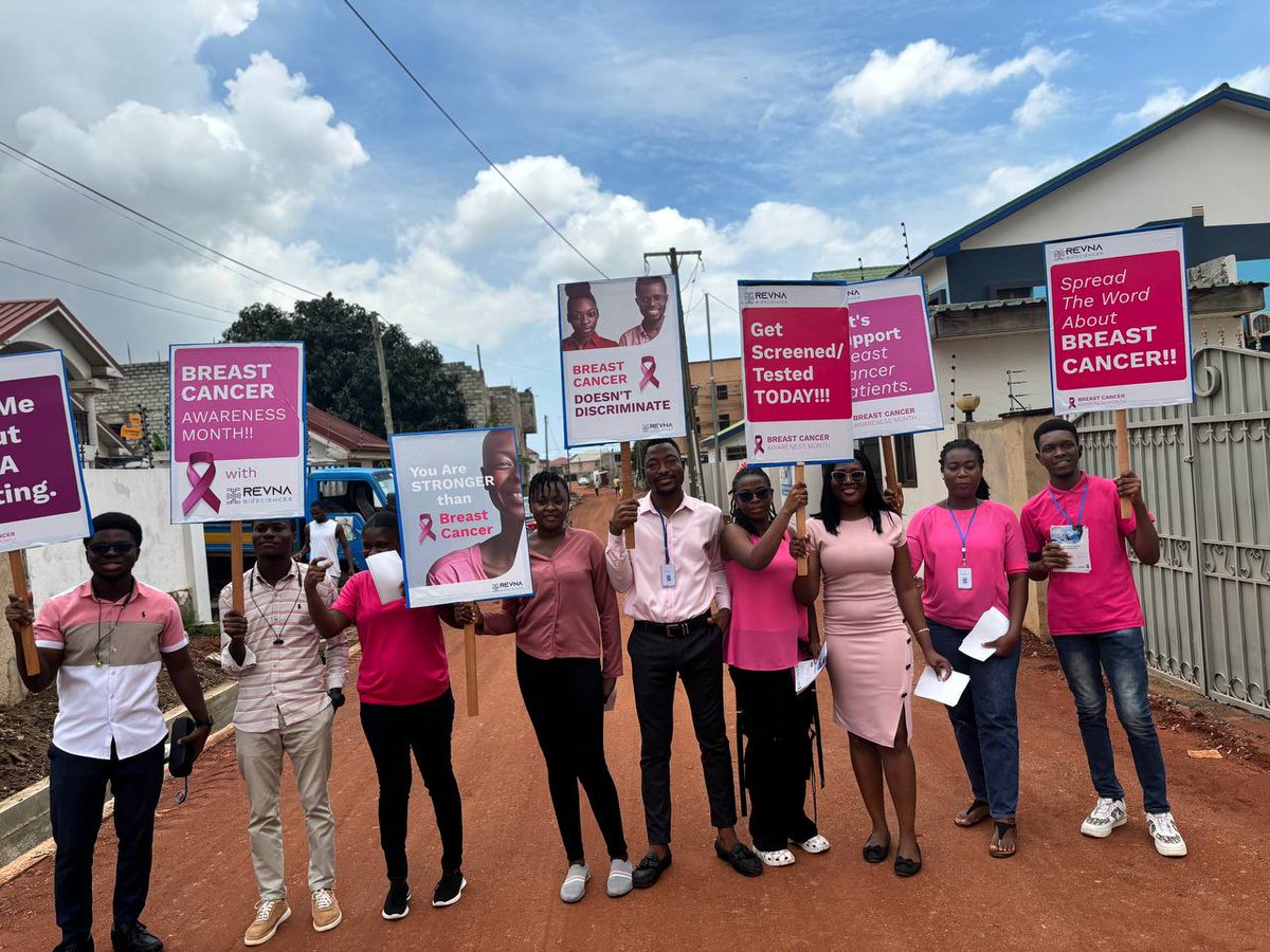 RevnaBio's tweet photo. The RevnaBio team came together, stepped up and made a powerful impact in raising breast cancer awareness through our health walk.

#Breastcancer #pinkarmy #NBCC #Breastcancerawareness #breastcancer #breastcancerawarenessmonth #cancer #breastcancersurvivor #cancersucks #pink https://t.co/rxKFxIEpum