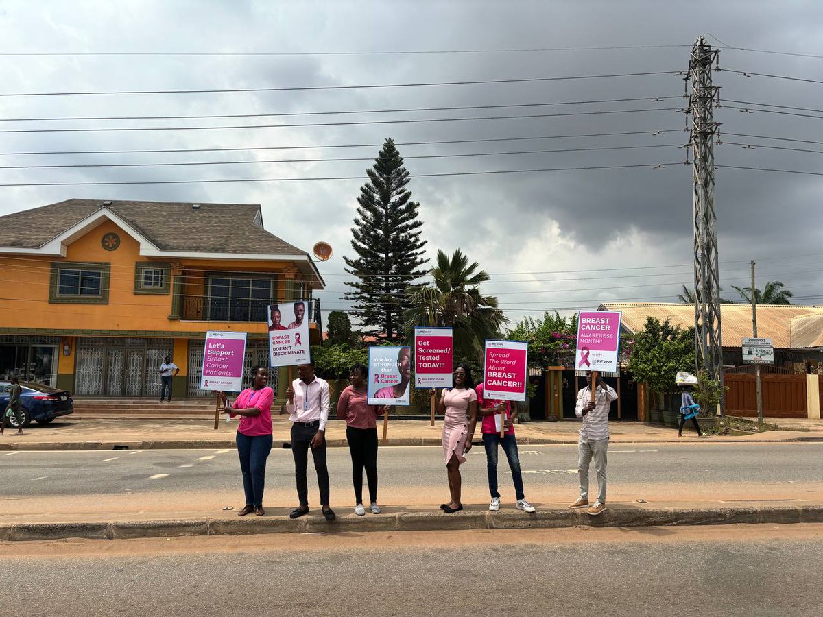 RevnaBio's tweet photo. The RevnaBio team came together, stepped up and made a powerful impact in raising breast cancer awareness through our health walk.

#Breastcancer #pinkarmy #NBCC #Breastcancerawareness #breastcancer #breastcancerawarenessmonth #cancer #breastcancersurvivor #cancersucks #pink https://t.co/rxKFxIEpum