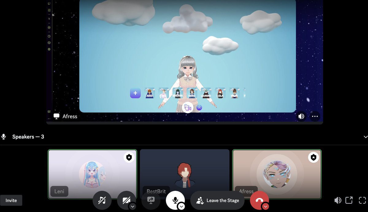 Going live now for our weekly @Oshi4Ever Community Meetup with co-hosts <a href="/AfressHighwind/">Afress Highwind 🎐 | Wind Deity Vtuber</a> and <a href="/RealBestBrit/">BestBrit_VA</a>!🎙️✨ See you there 👉 discord.gg/ucrvEKyN?event…